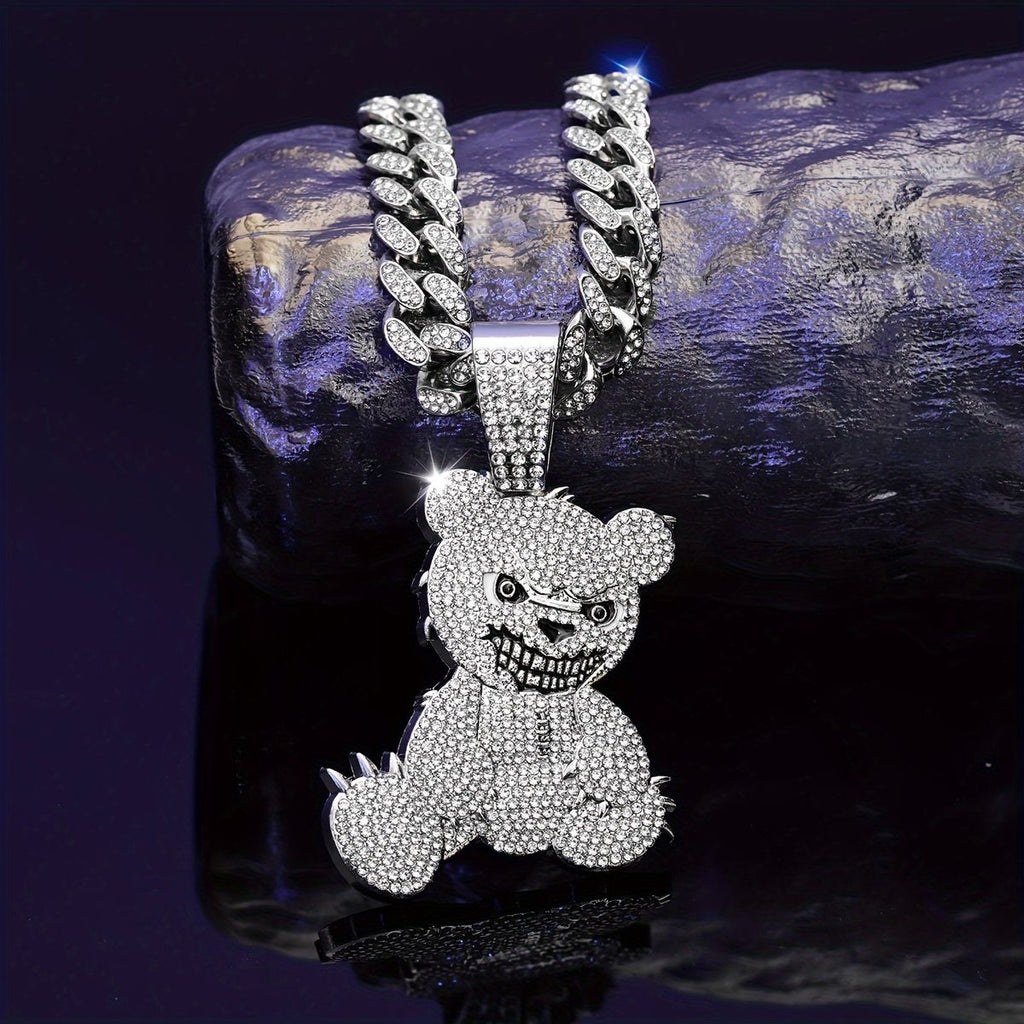 Iced Pendant Necklace