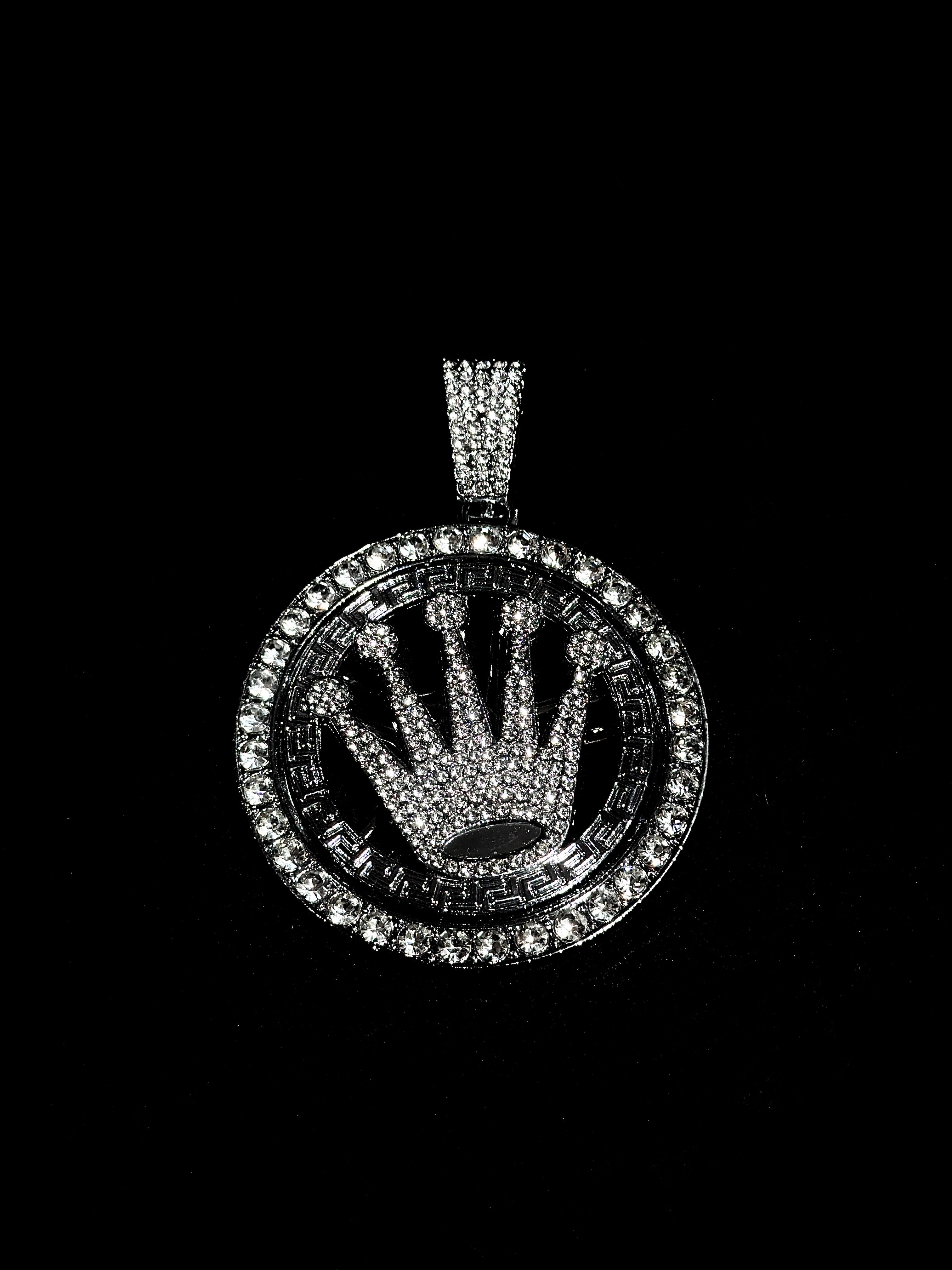 Iced Pendant Necklace