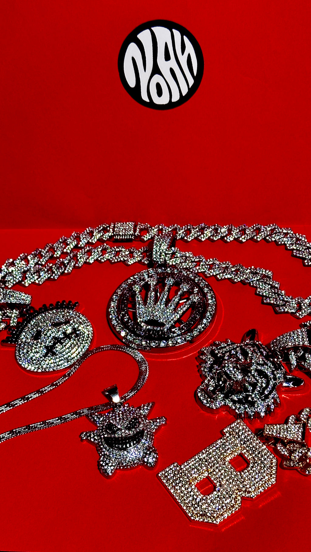 Iced Pendant Necklace